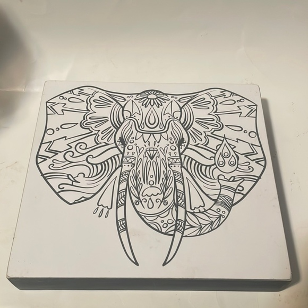 Color Box Sign Decor Primitives by Kathy